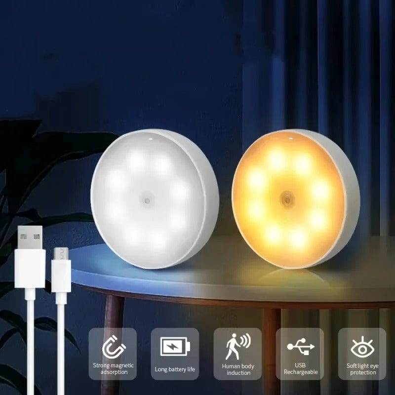 Verthara Motion Light - Battery Powered Motion Sensor LED Light