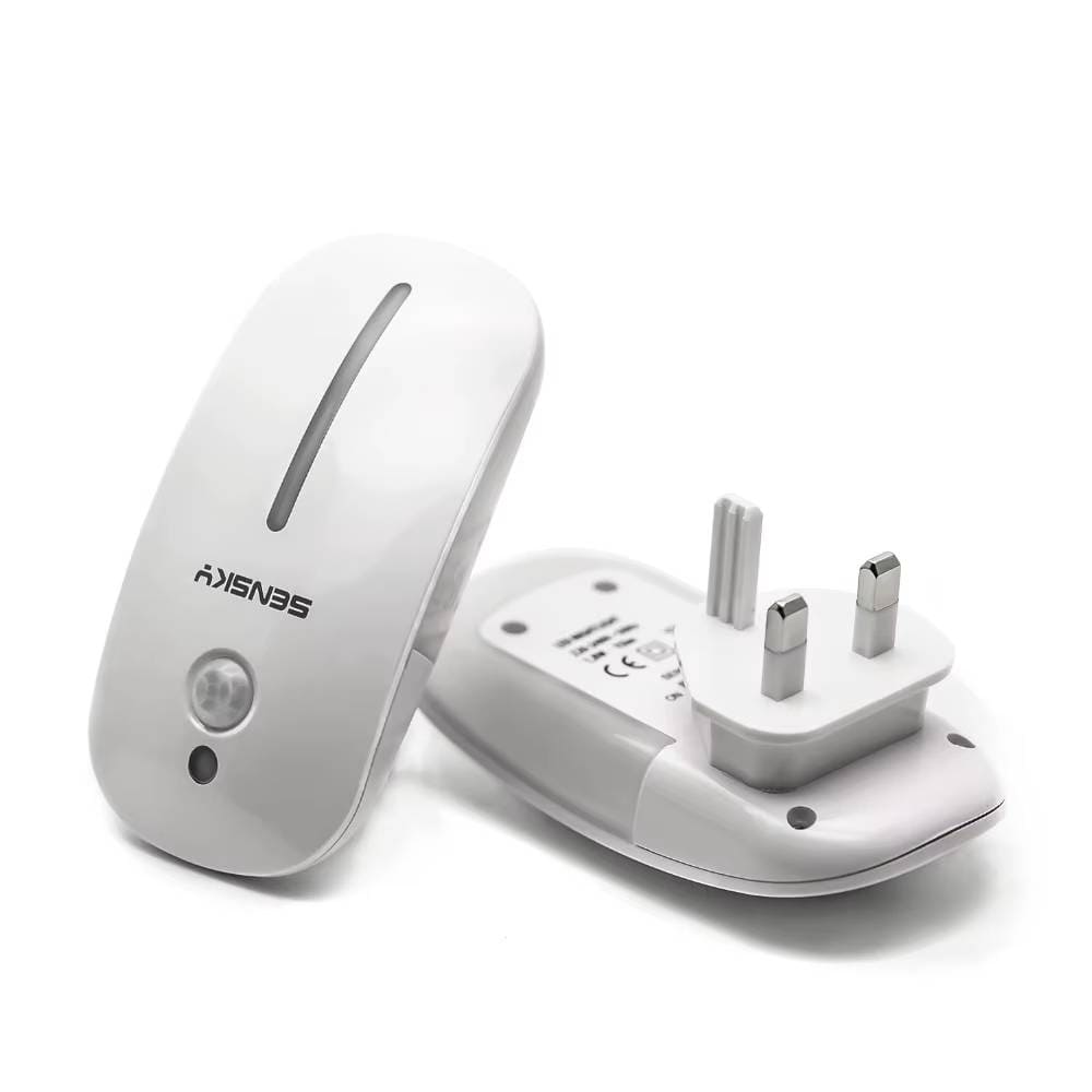 Verthara Motion Sensor LED Night Light for Hallways and Pathways – Energy Efficient Plug-In Light with Smart Sensor Technology