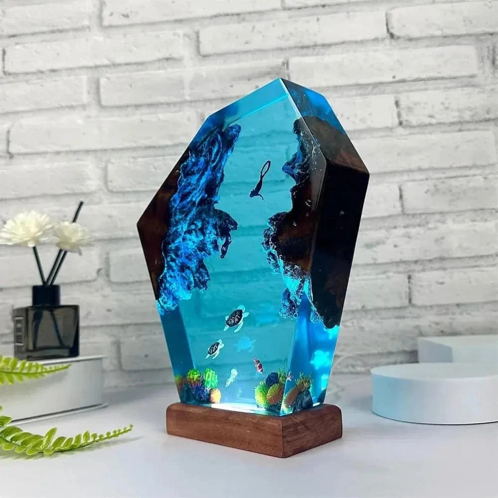 Verthara Nature-Inspired Resin Night Light