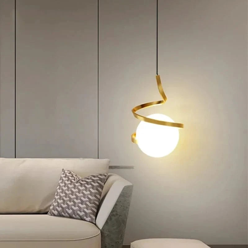 Verthara Nordic Black Pendant Light – Modern LED Hanging Light for Kitchen and Dining Room, Adjustable Height, Energy Efficient