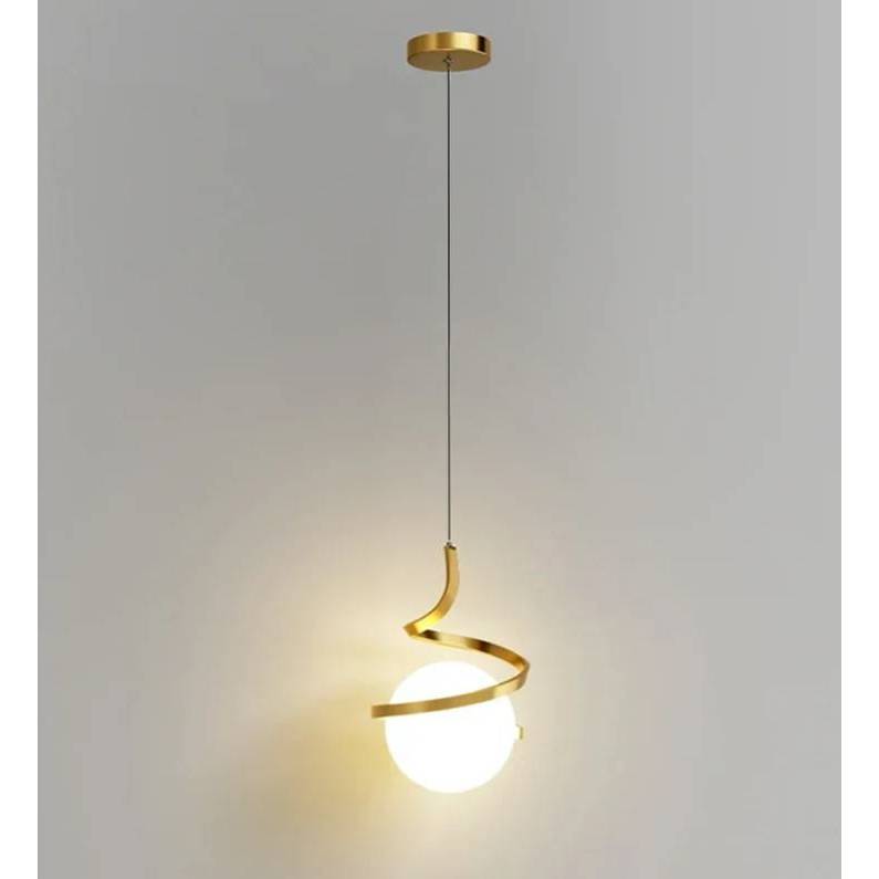 Verthara Nordic Black Pendant Light – Modern LED Hanging Light for Kitchen and Dining Room, Adjustable Height, Energy Efficient Gold / Warm White