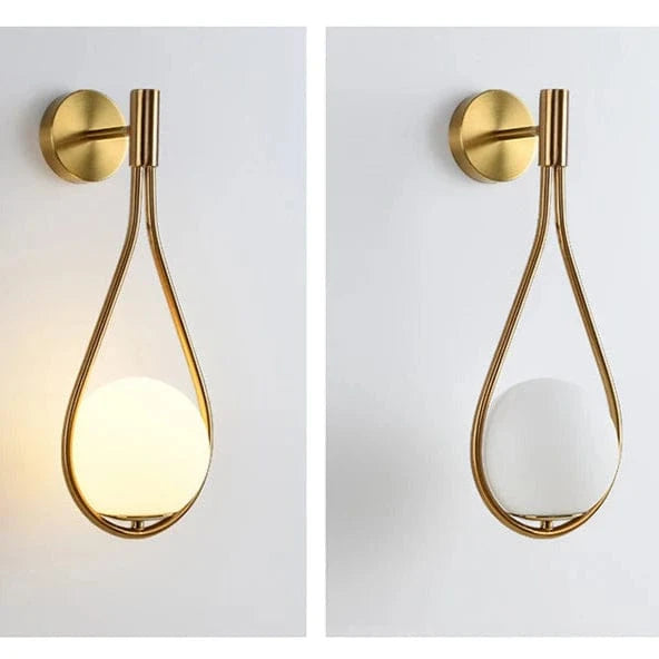 Verthara Nordic Glass Wall Lamp - G9 LED