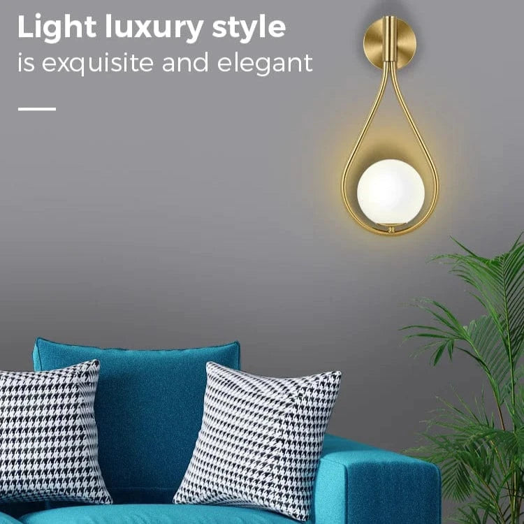 Verthara Nordic Glass Wall Lamp - G9 LED