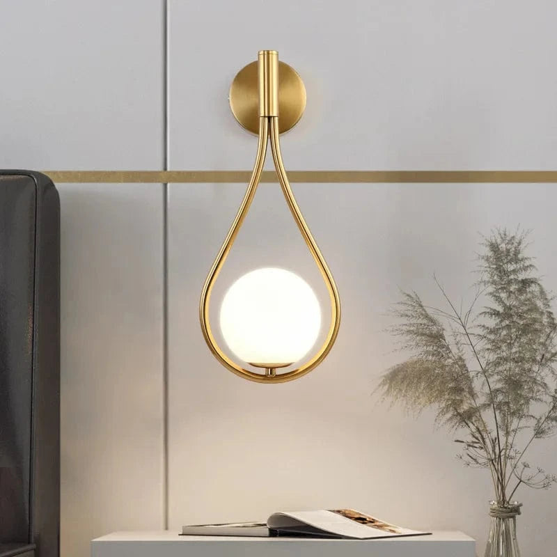 Verthara Nordic Glass Wall Lamp - G9 LED