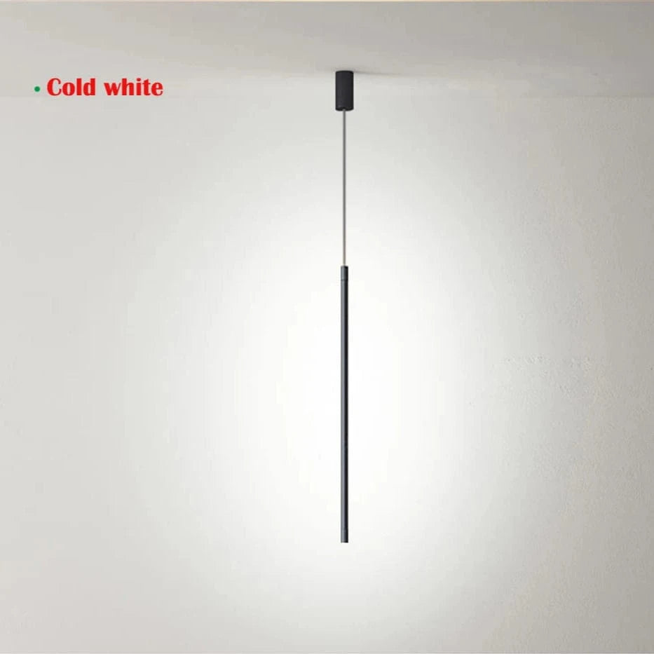 Verthara Nordic LED Long Hanging Chandelier for Living Room and Bedroom – Stylish Wall and Floor Lighting