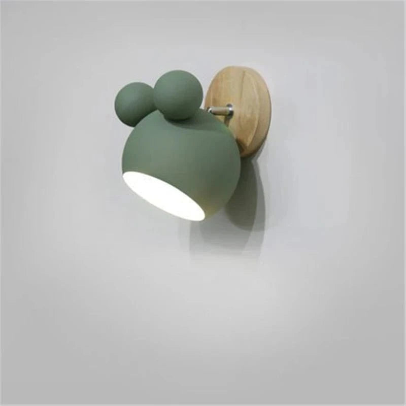 Verthara Nordic LED Wall Light – Simple Design – Soft Tones – Ideal For Children's Room – Compact Size - Indoor Lighting