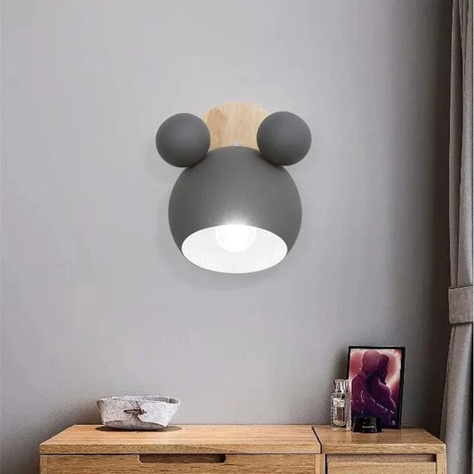 Verthara Nordic LED Wall Light – Simple Design – Soft Tones – Ideal For Children's Room – Compact Size - Indoor Lighting