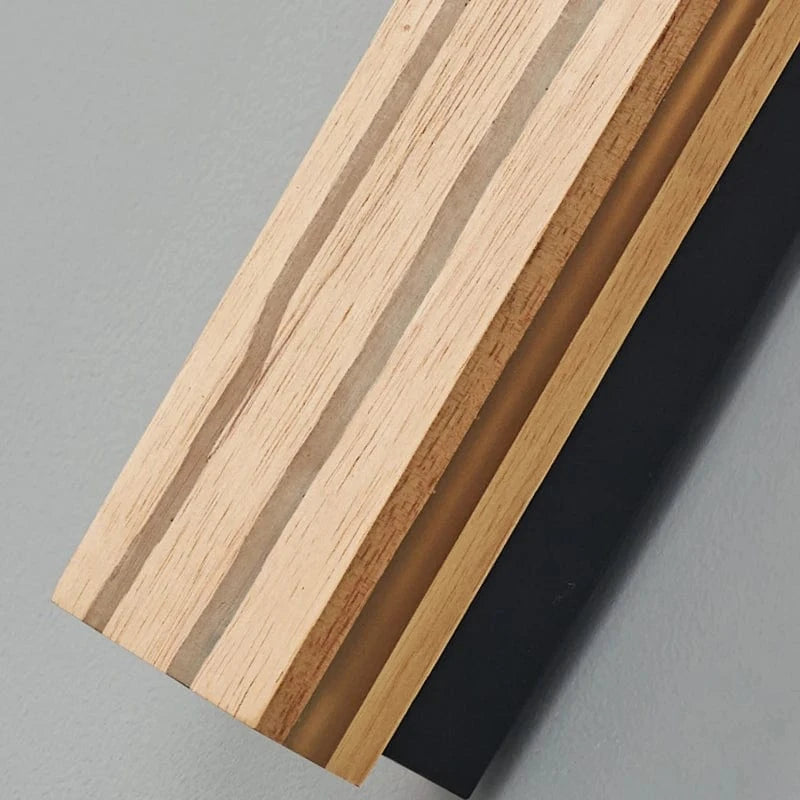 Verthara Nordic LED Wooden Wall Sconce - Adjustable Wall Lamp for Bathroom, Bedroom, and Living Room - Warm & Cool White Lighting Options