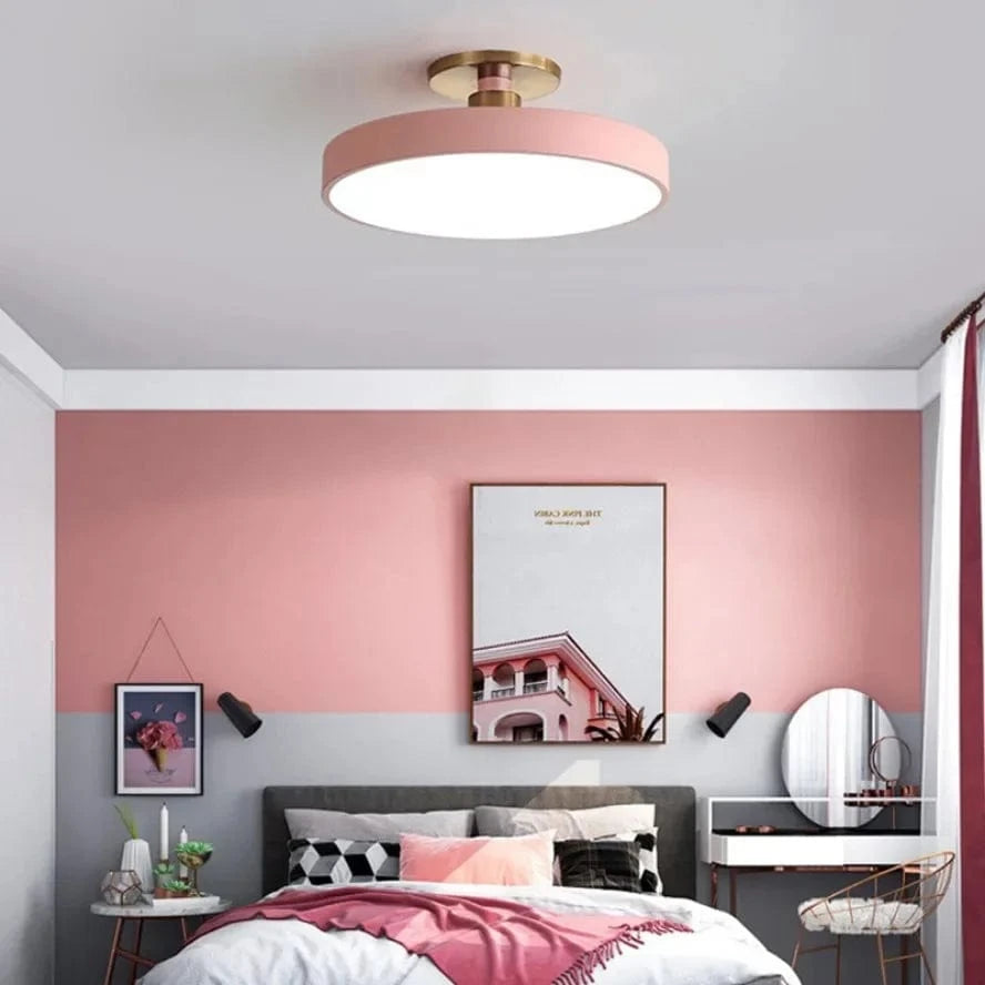 Verthara Nordic Macaron LED Ceiling Light