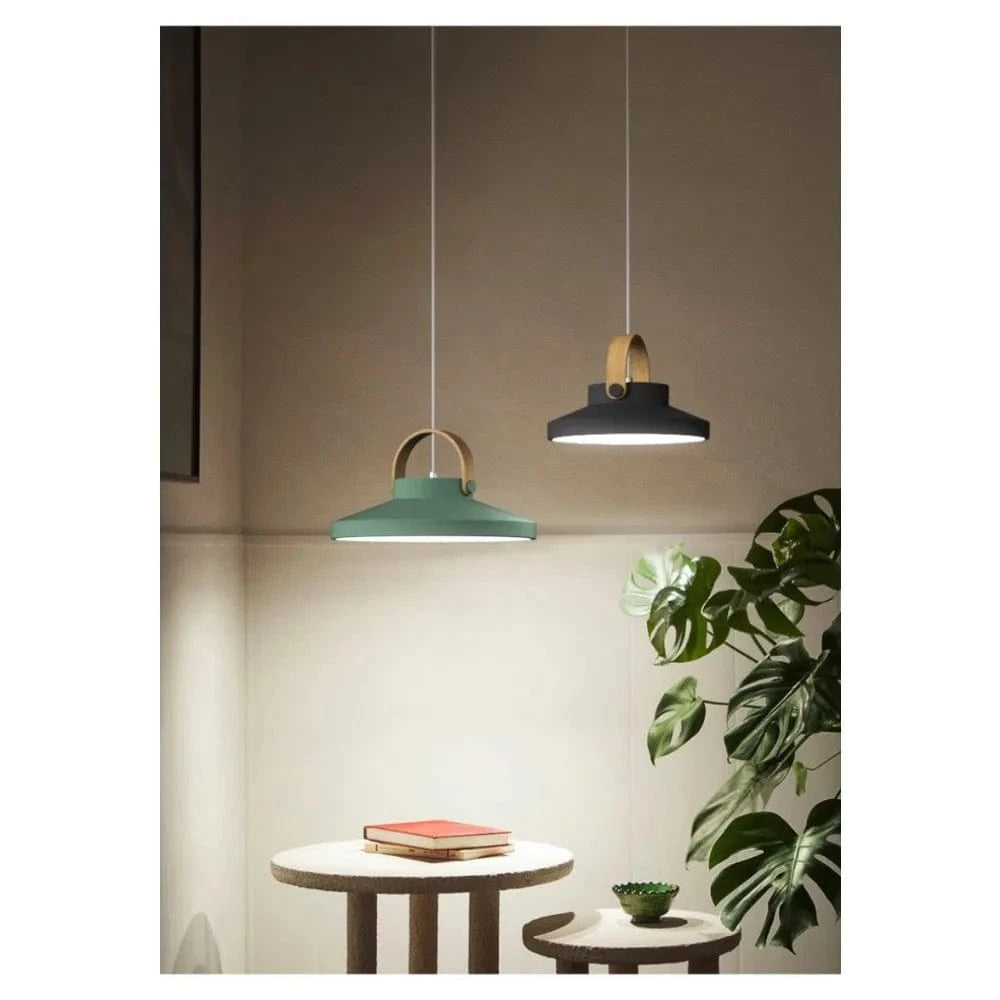 Verthara Nordic Minimalist Chandelier Light – Solid Wood and Iron Hanging Lamp for Modern Home and Bar Decor