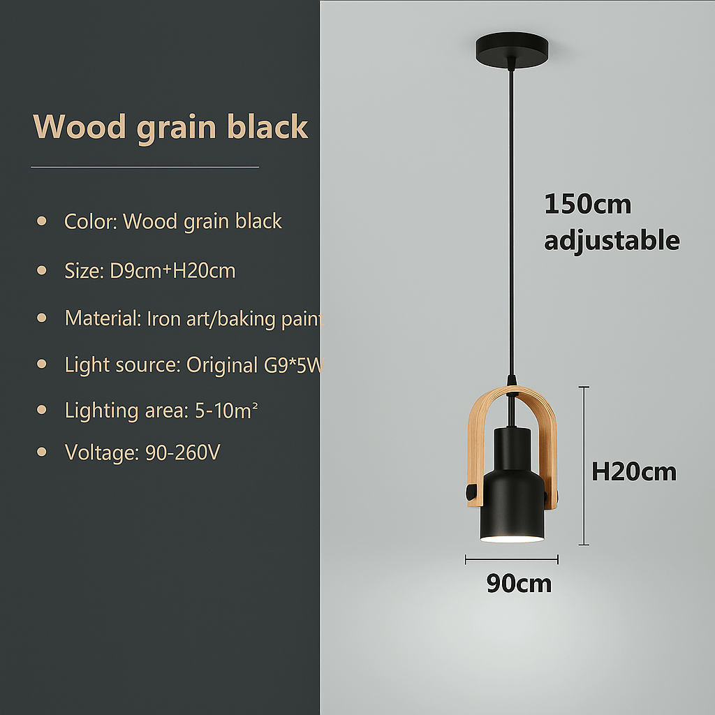 Verthara Nordic Rotatable LED Pendant Light