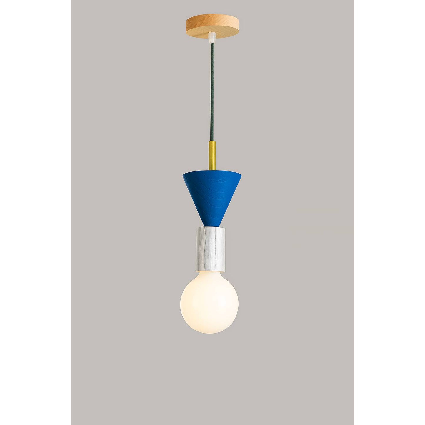 Verthara Nordic Wood LED Pendant Light – Modern Kitchen Island Lighting and Hanging Lamp for Dining Room C / without bulb