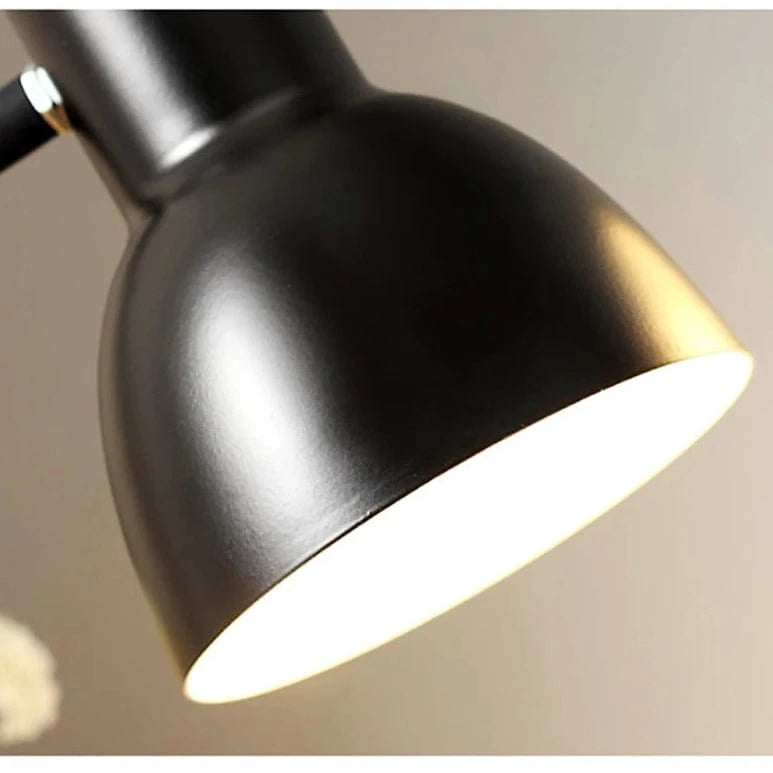 Verthara Nordic Wood Table Lamp – Minimalist LED Bedside Lamp for Bedroom and Desk Decor, Natural Finish, Eye Protection Lighting