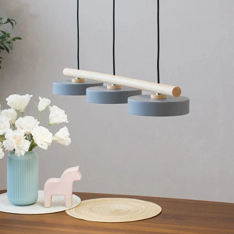 Verthara Nordic Wooden LED Ceiling Chandelier – Elegant Lighting for Living Room and Dining Room, Energy-Efficient Design