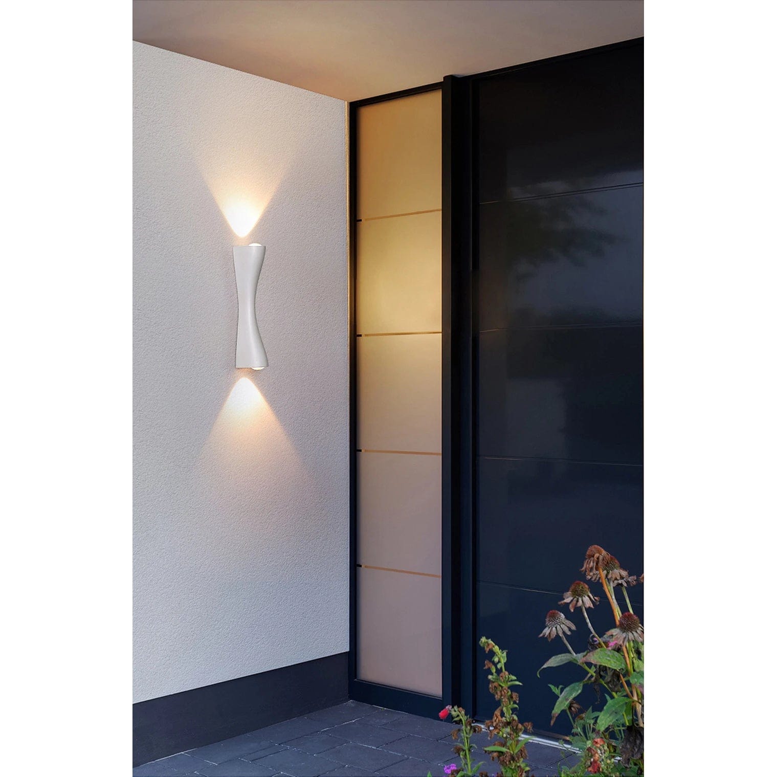 Verthara Outdoor LED Wall Light - Wall-Mounted - IP65 Waterproof - Modern Aluminium Design - Ideal For Porches And Courtyards