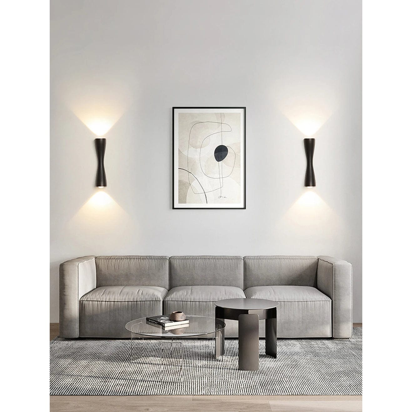 Verthara Outdoor LED Wall Light - Wall-Mounted - IP65 Waterproof - Modern Aluminium Design - Ideal For Porches And Courtyards