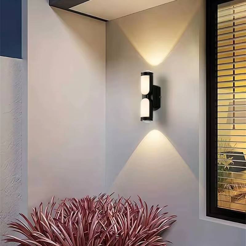 Verthara Outdoor Waterproof LED Wall Lamp for Garden and Porch – IP65 Rated, 7W/12W/24W Options, Warm White A