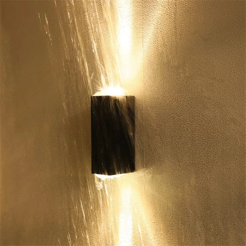 Verthara Outdoor Waterproof LED Wall Lamp – Modern Aluminum Sconce for Porch and Garden Lighting, IP65 Exterior Wall Lights