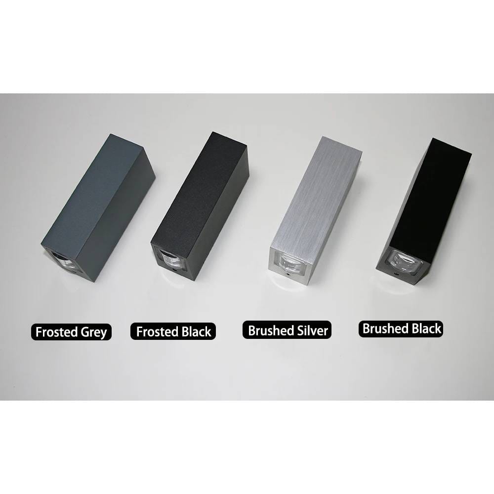 Verthara Outdoor Waterproof LED Wall Lamp – Modern Aluminum Sconce for Porch and Garden Lighting, IP65 Exterior Wall Lights