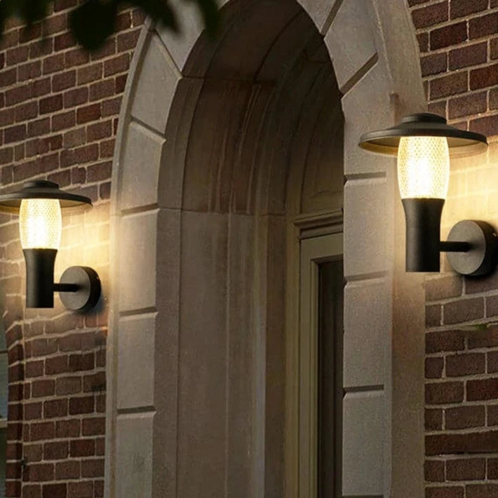 Verthara Outdoor Waterproof LED Wall Light – Modern Garden Wall Lantern with IP65 Rating for Villas and Balconies