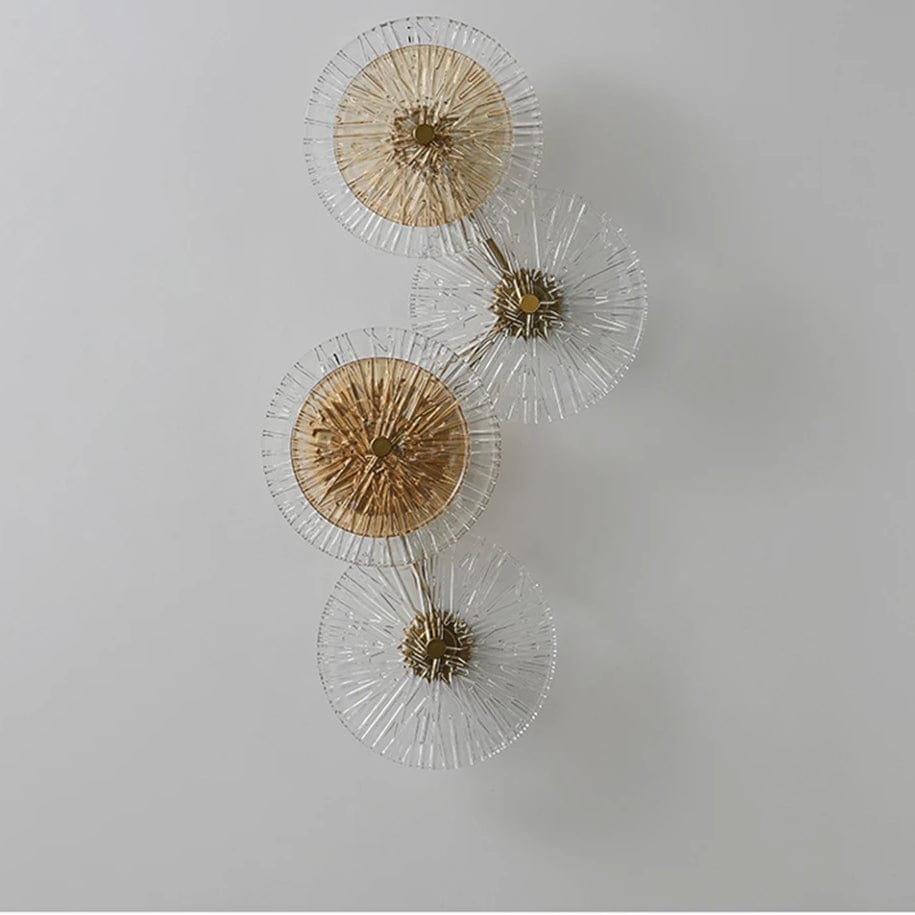 Verthara Postmodern Glass Wall Sconce Lighting for Living Room and Aisle – Elegant Wall Lamp Fixture