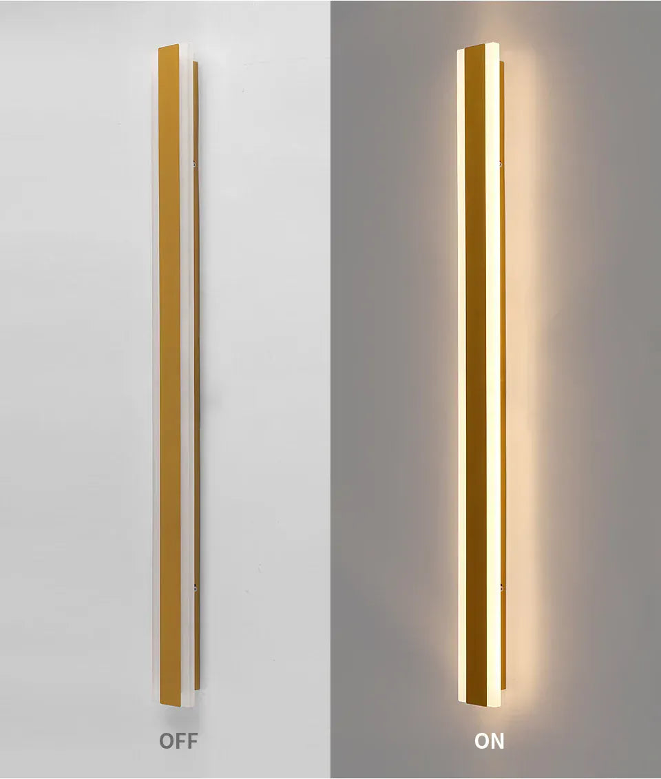 Verthara Premium Long LED Outdoor Wall Sconce