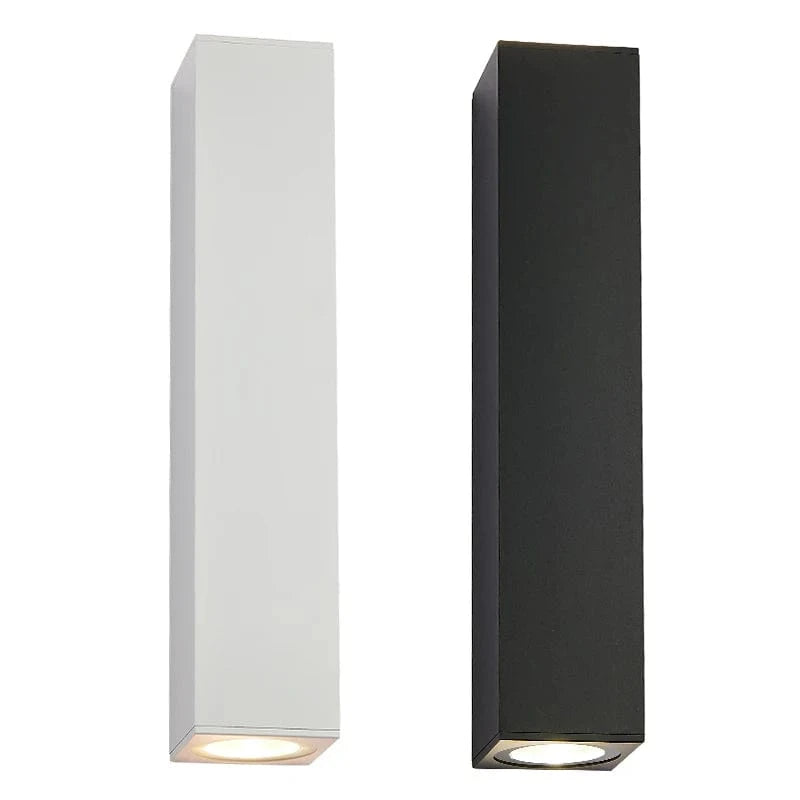 Verthara Premium Modern Outdoor Wall Lamp – IP67 Waterproof Aluminum Sconce Light for Garden and Porch – Exterior Wall Lights in Black and White