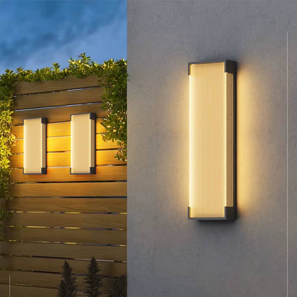Verthara Premium Solar Outdoor Wall Light – Waterproof Stainless Steel Garden Lantern with Automatic On/Off Sensor for Patios and Balconies