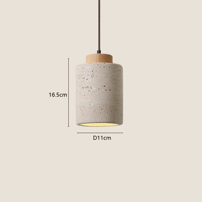 Verthara Premium Wabi-Sabi Cave Stone Pendant Chandelier C-style
