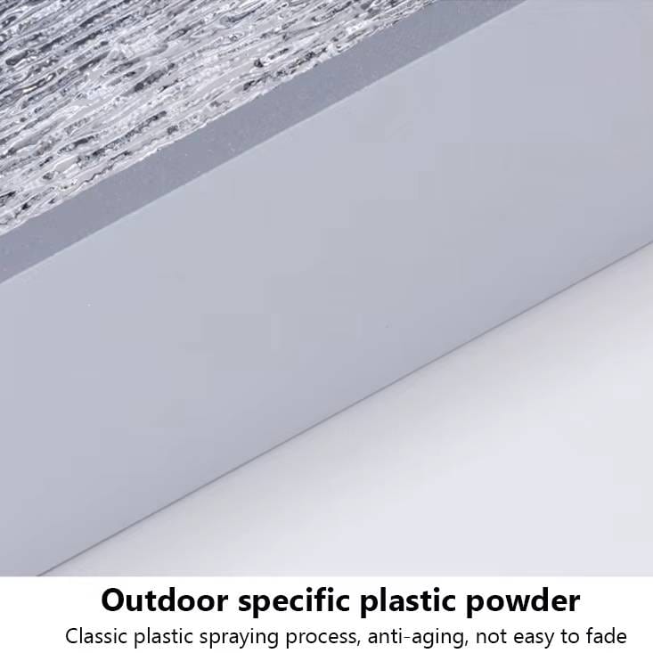 Verthara Premium Waterproof Outdoor Wall Light Fixture - Modern Aluminum Sconce for Garden and Balcony - Available in Black and Grey