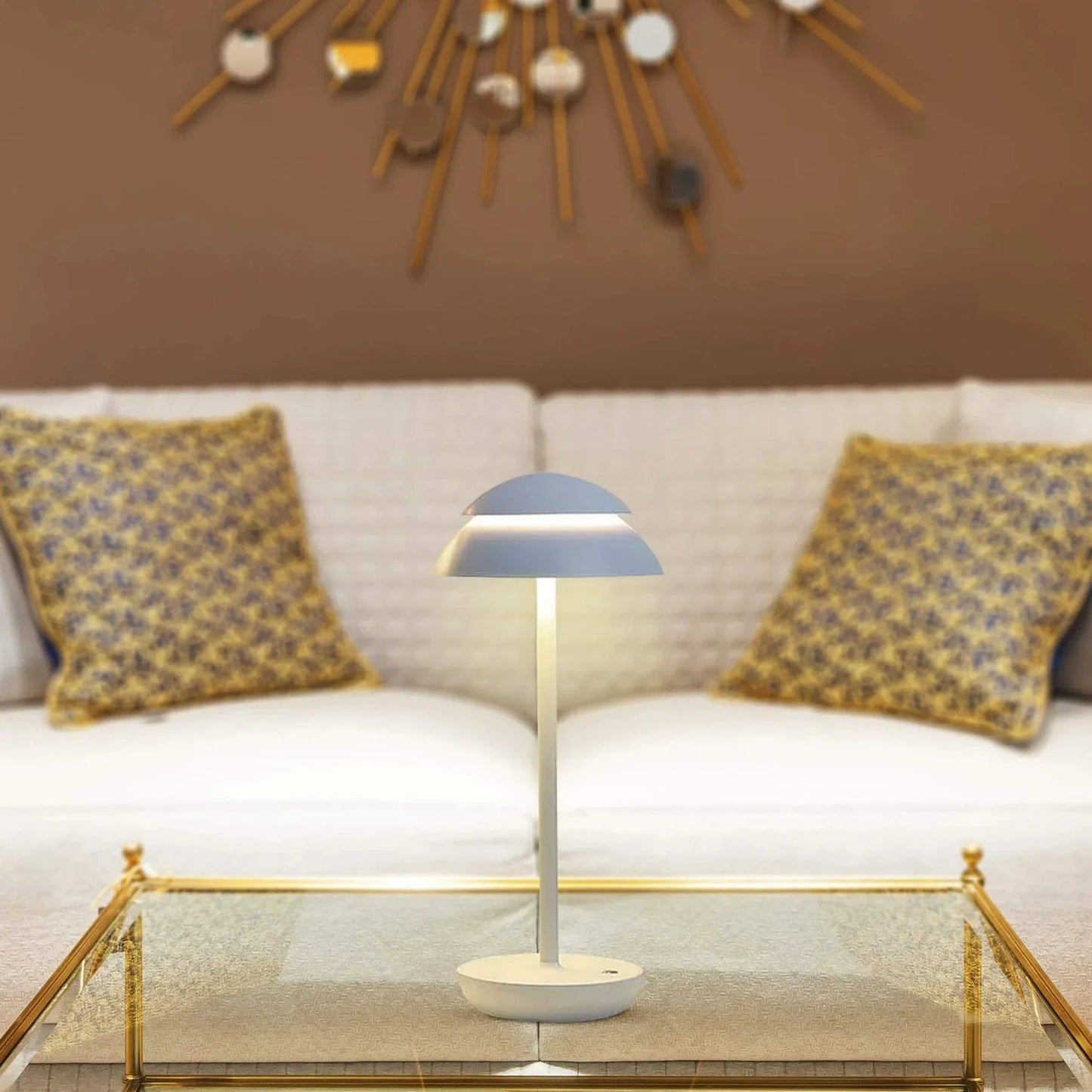 Verthara Prestige Cordless & Rechargeable Table Lamp White