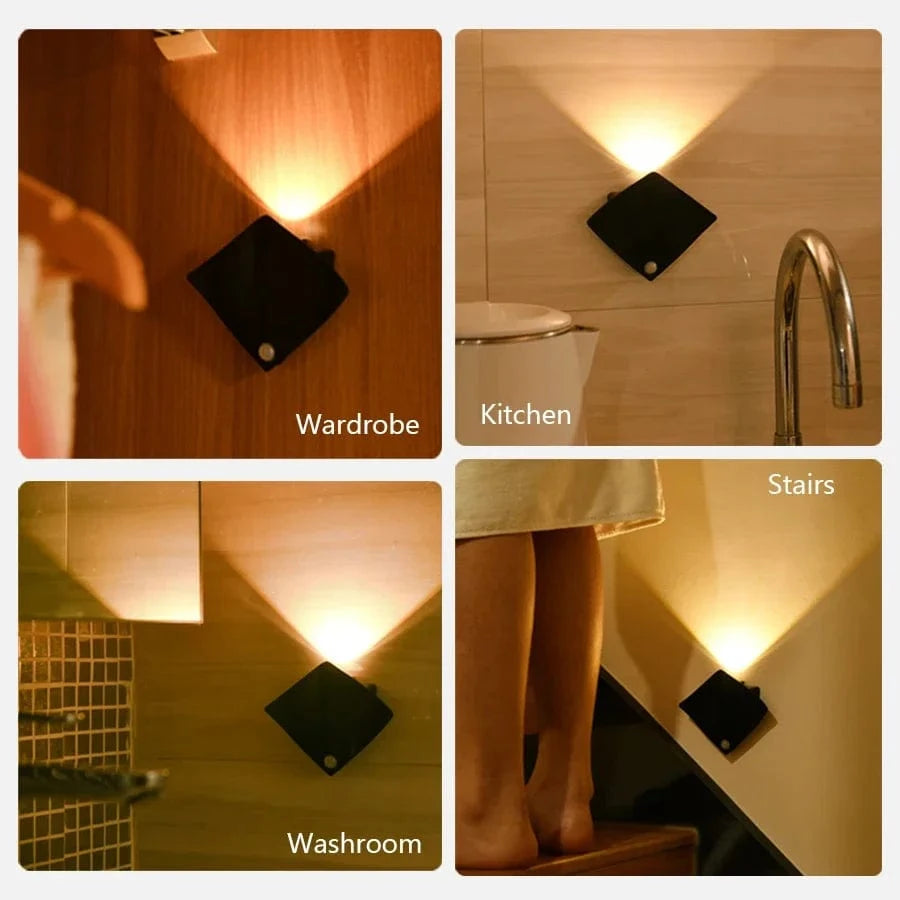 Verthara Rechargeable LED Motion Sensor Night Light