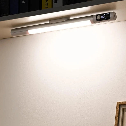 Verthara Rechargeable LED Night Light with Motion Sensor and Digital Display – Indoor Use for Kitchen and Cabinets