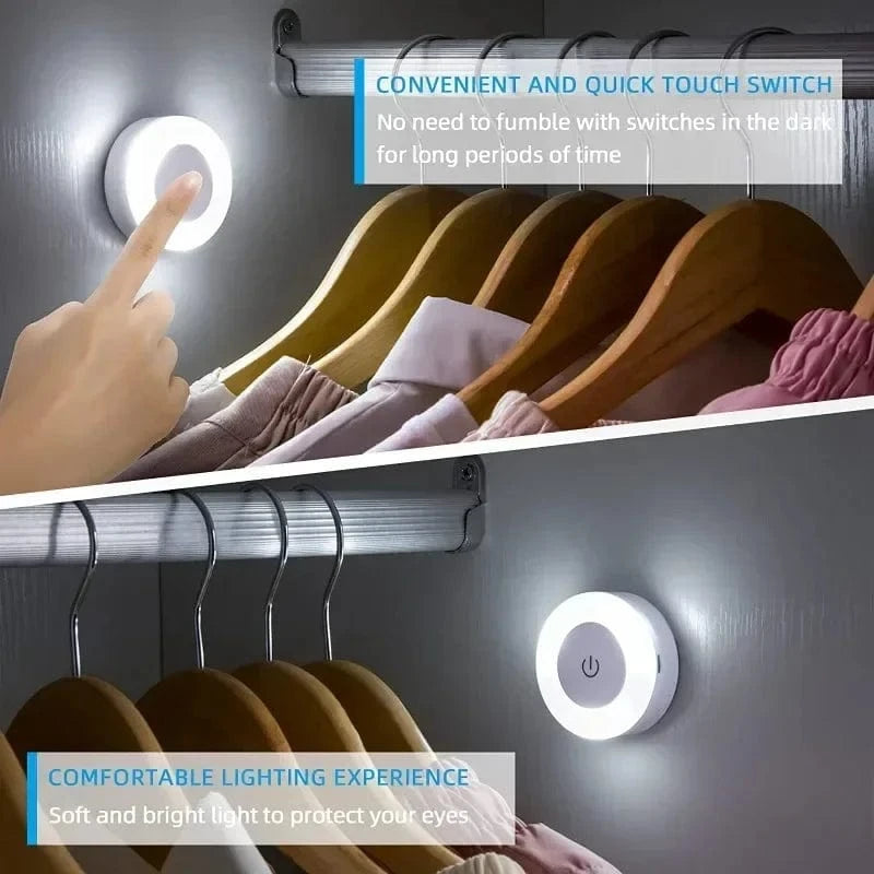 Verthara Rechargeable LED Touch Night Light