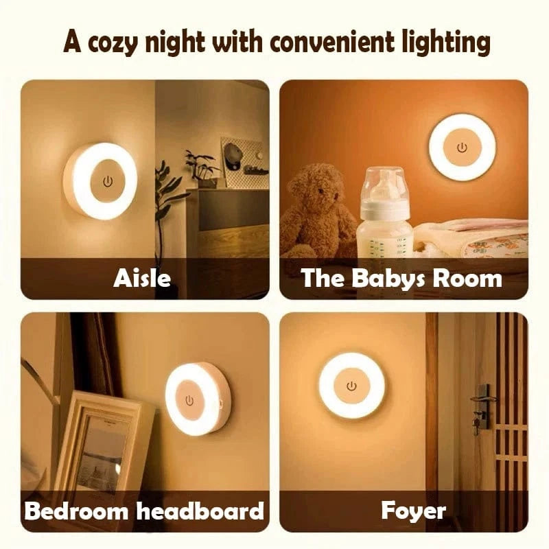 Verthara Rechargeable LED Touch Night Light
