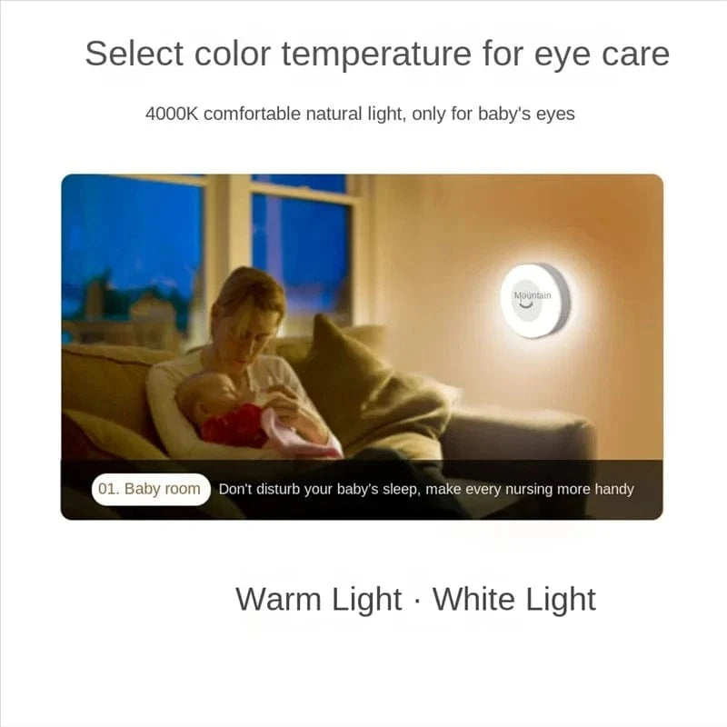 Verthara Rechargeable LED Touch Night Light