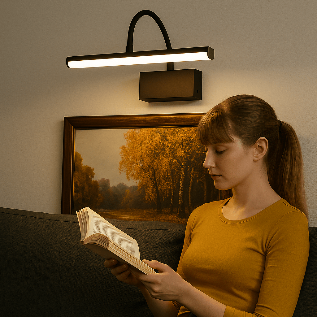 Verthara Rechargeable LED Wall Lamp