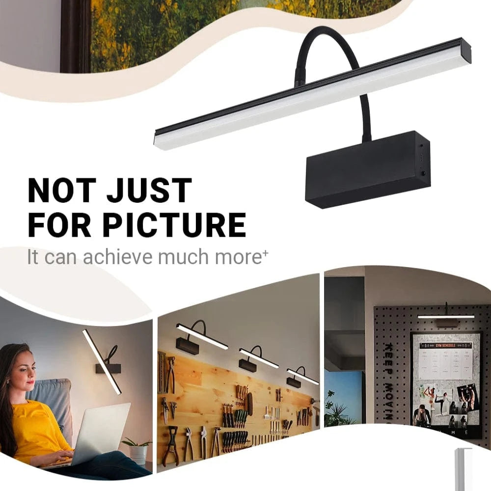 Verthara Rechargeable LED Wall Lamp