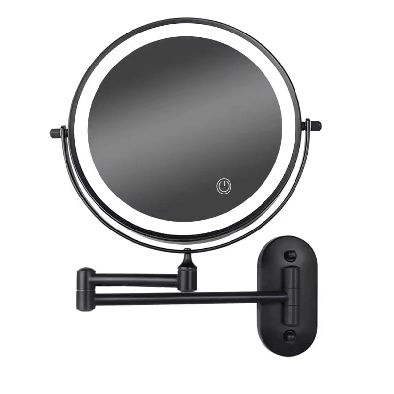 Verthara Rechargeable Light Make-Up Mirror Black