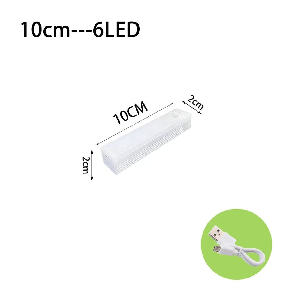 Verthara Rechargeable Motion Sensor LED Light USB - 10 cm (3.93 in) / Warm White