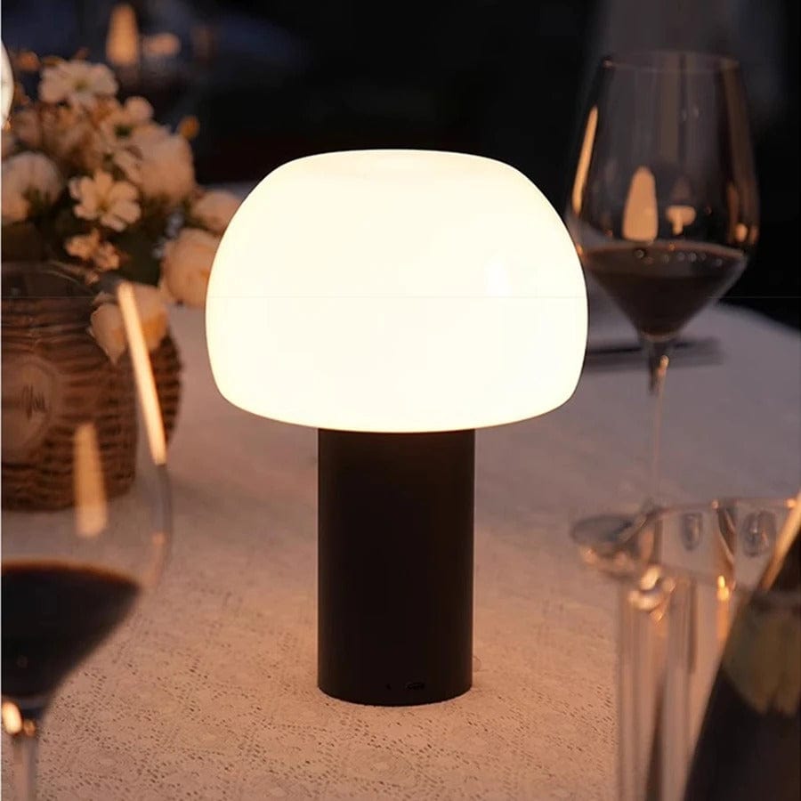 Verthara Rechargeable Mushroom LED Table Lamp