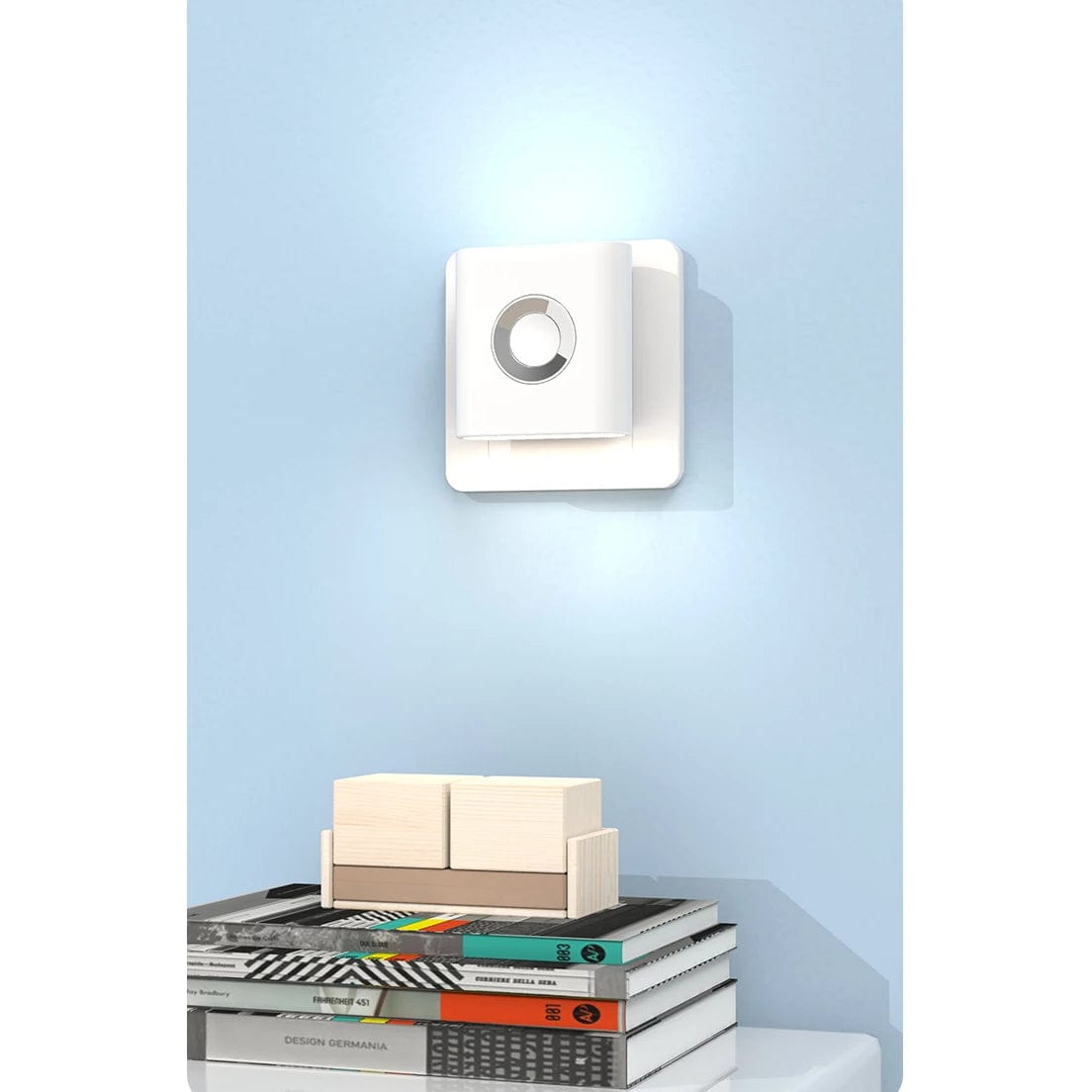 Verthara Rechargeable Wireless Motion Sensor LED Night Light – 4 Pack for Bedroom, Staircase, and Closet