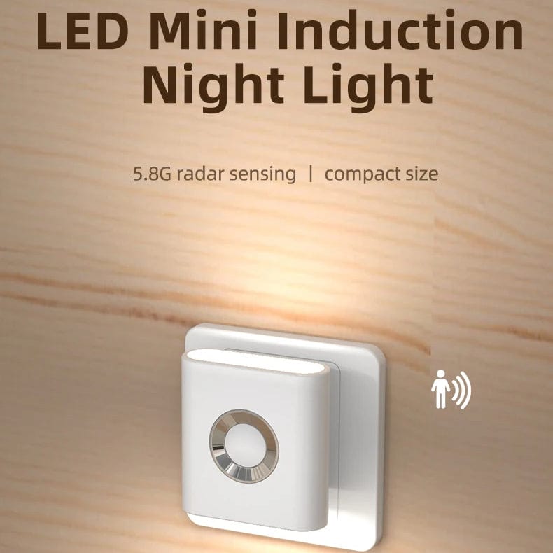 Verthara Rechargeable Wireless Motion Sensor LED Night Light – 4 Pack for Bedroom, Staircase, and Closet