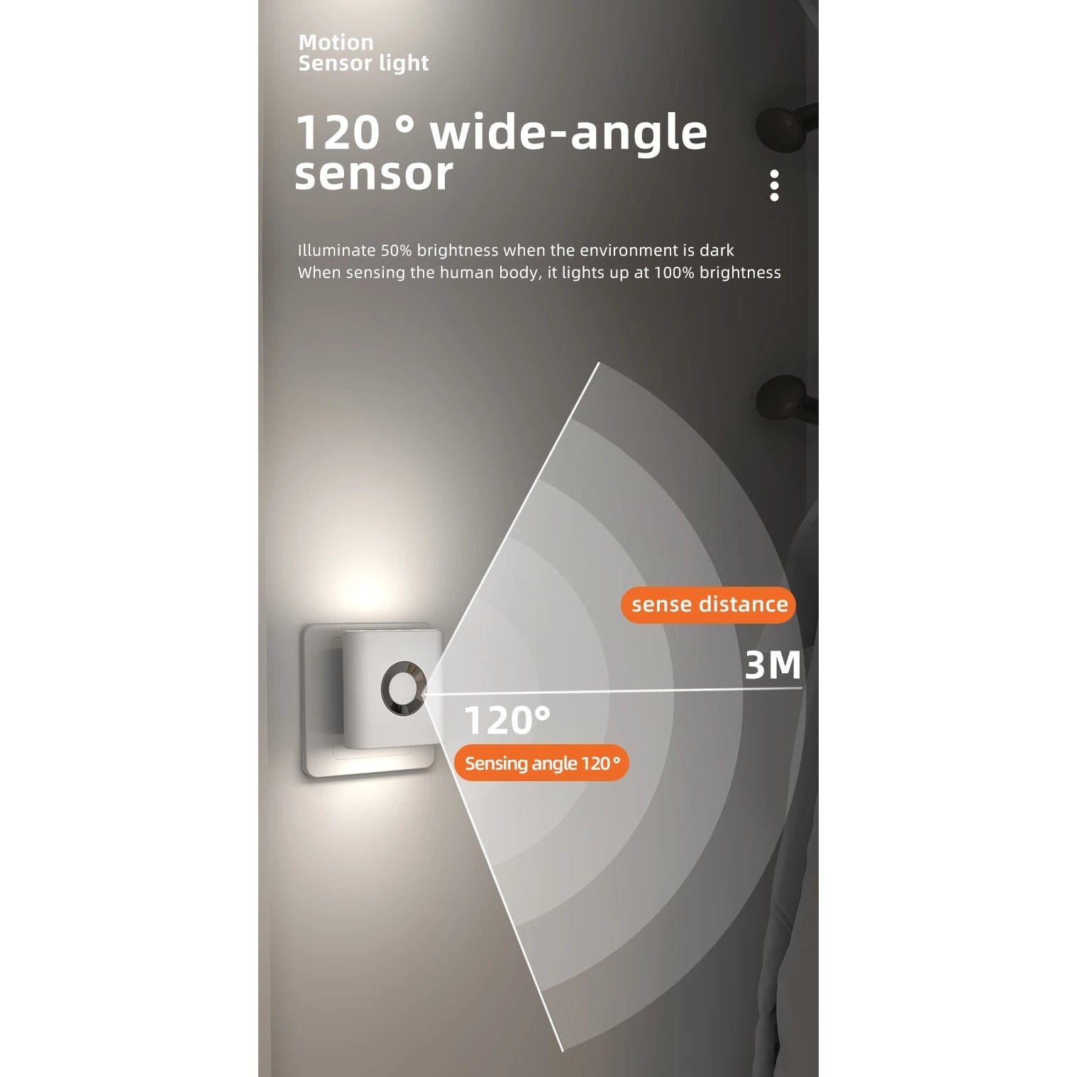 Verthara Rechargeable Wireless Motion Sensor LED Night Light – 4 Pack for Bedroom, Staircase, and Closet