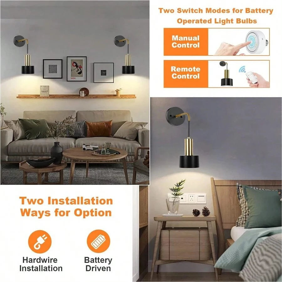 Verthara Remote Control Wall Lamp