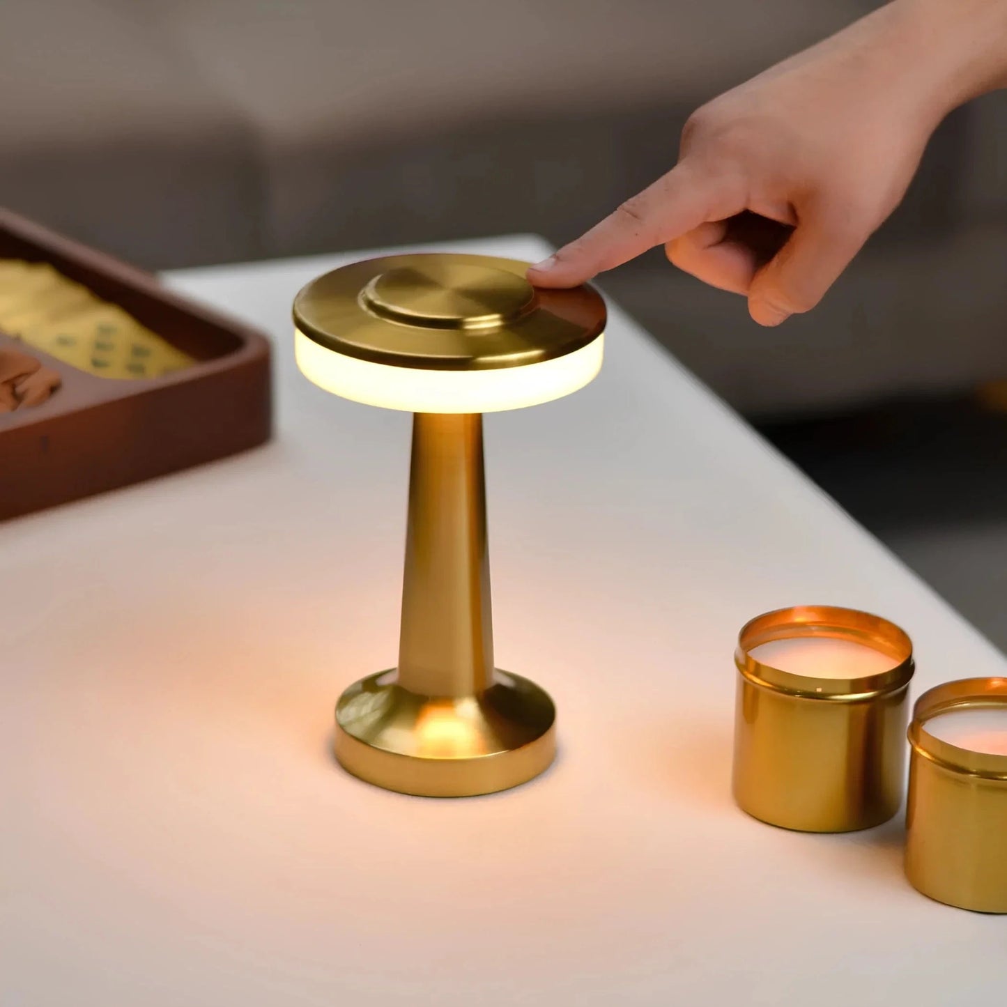 Verthara Retro Bar Rechargeable Table Lamp