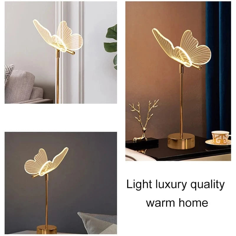 Verthara Retro LED Table Lamp With Adjustable Head – USB Connection - Dimmable - 3 Colour Temperature - Metal and Acrylic - Ideal For Living Room and Bedroom