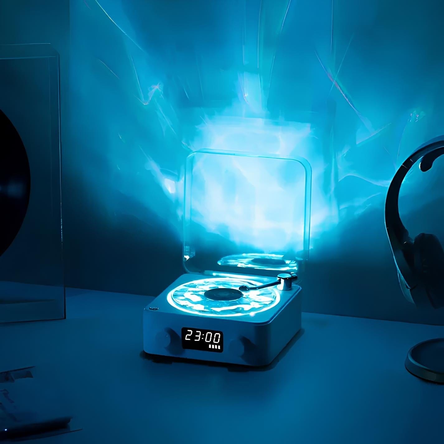 Verthara Retro Vinyl Record Design Night Light