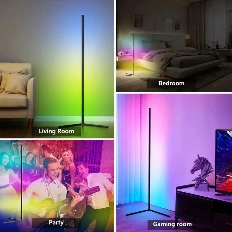 Verthara RGB Corner Standing Floor Lamp