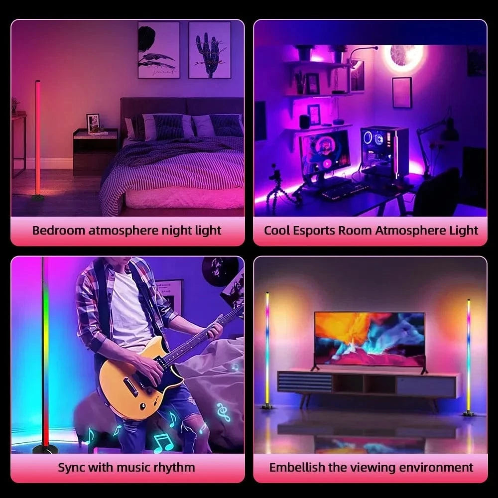 Verthara RGB Rechargeable Floor Lamp